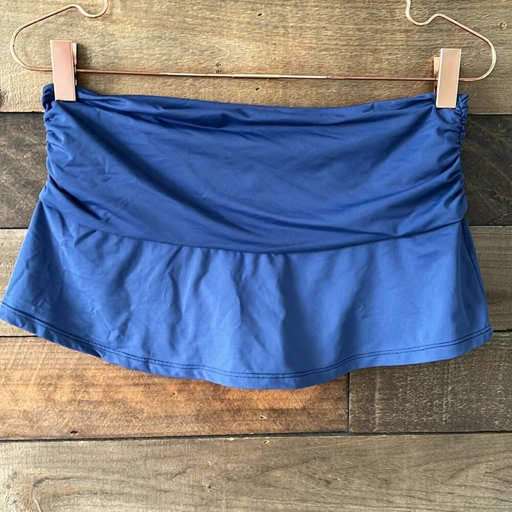 Carve Designs Women's Playa Swim Skirt Bikini Bottom in Navy Blue